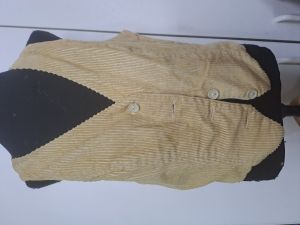 Kids Costumes to Hire - Beige Corduroy Waistcoat - SMALL
